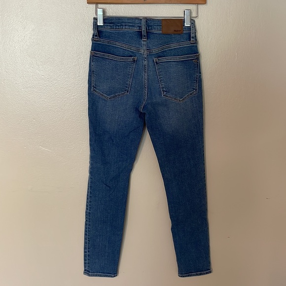 EUC Madewell 9” Mid Rise Skinny Crop. SZ 23 - Picture 4 of 11